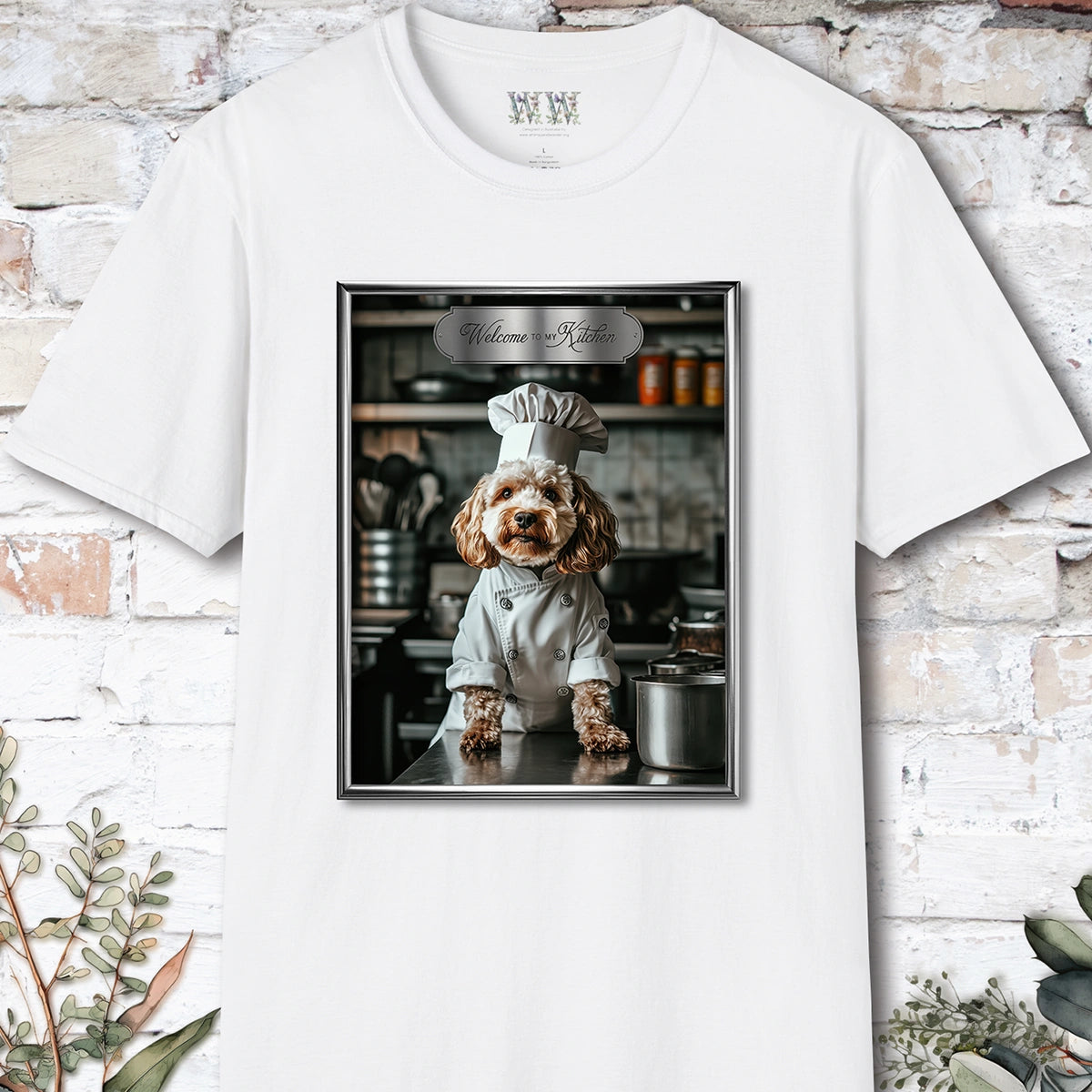 Cavoodle/Cavapoo Chef Unisex T shirt