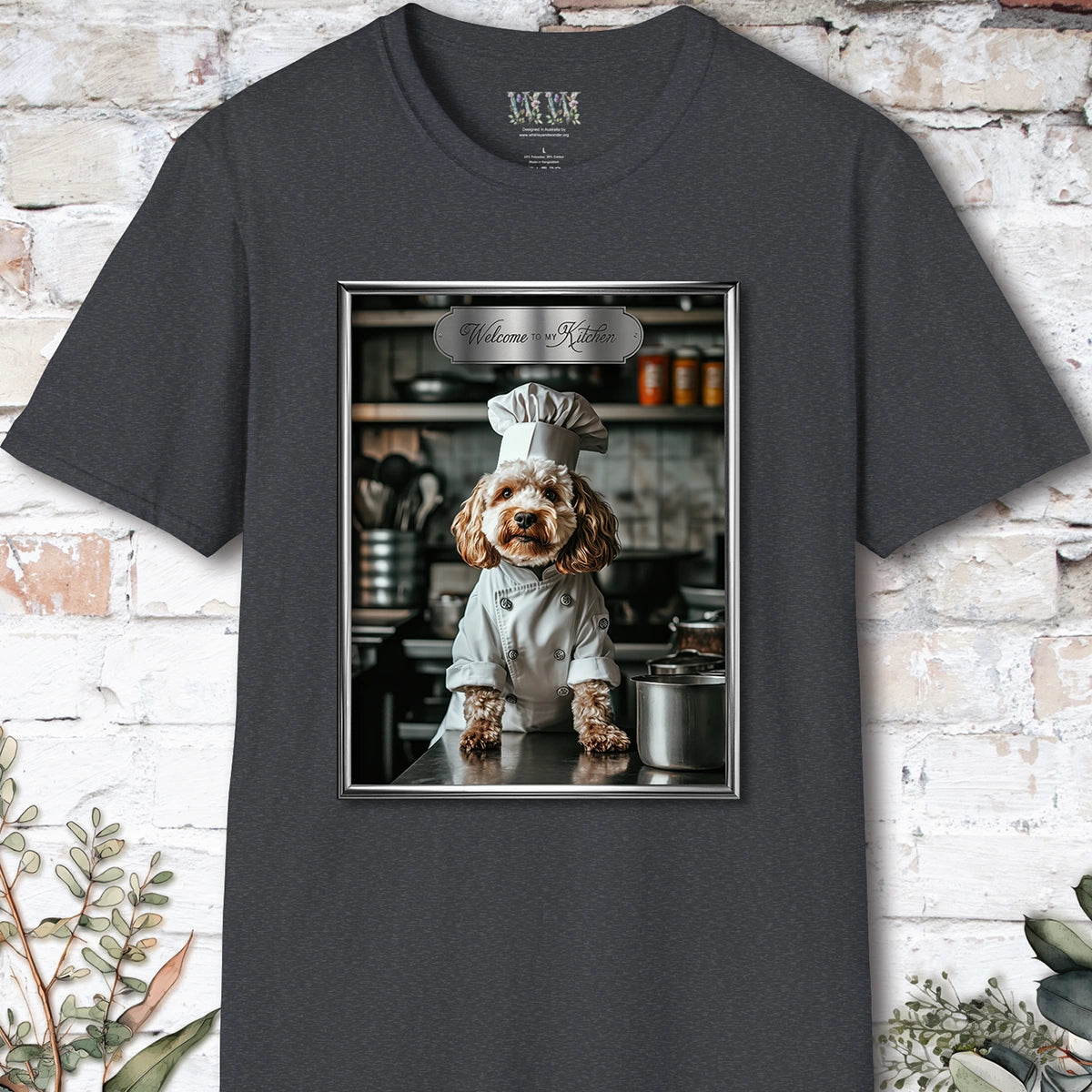 Cavoodle/Cavapoo Chef Unisex T shirt