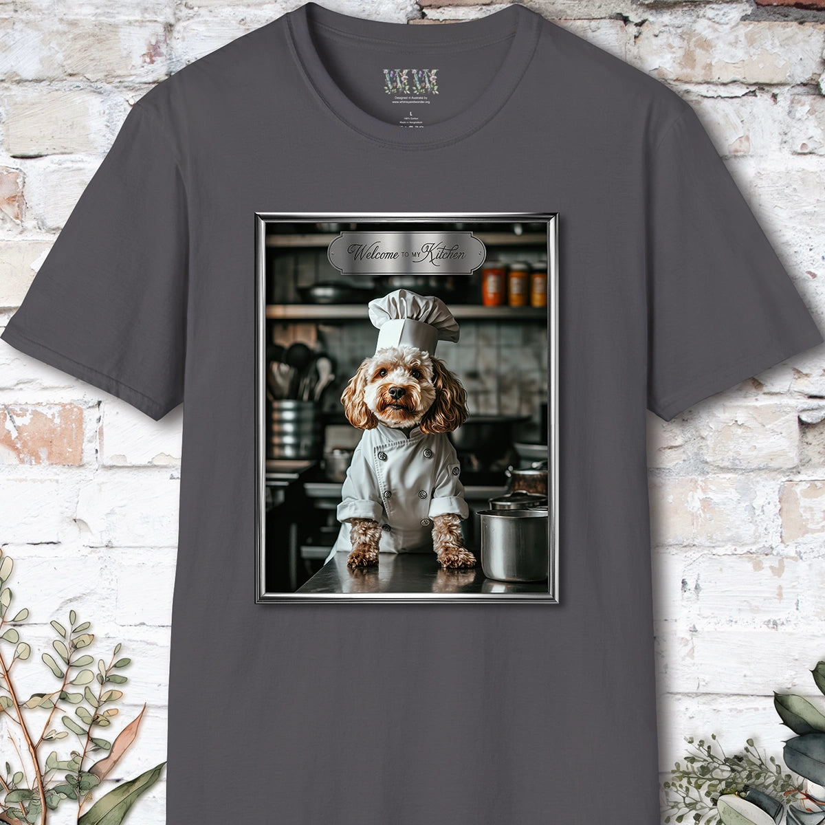 Cavoodle/Cavapoo Chef Unisex T shirt