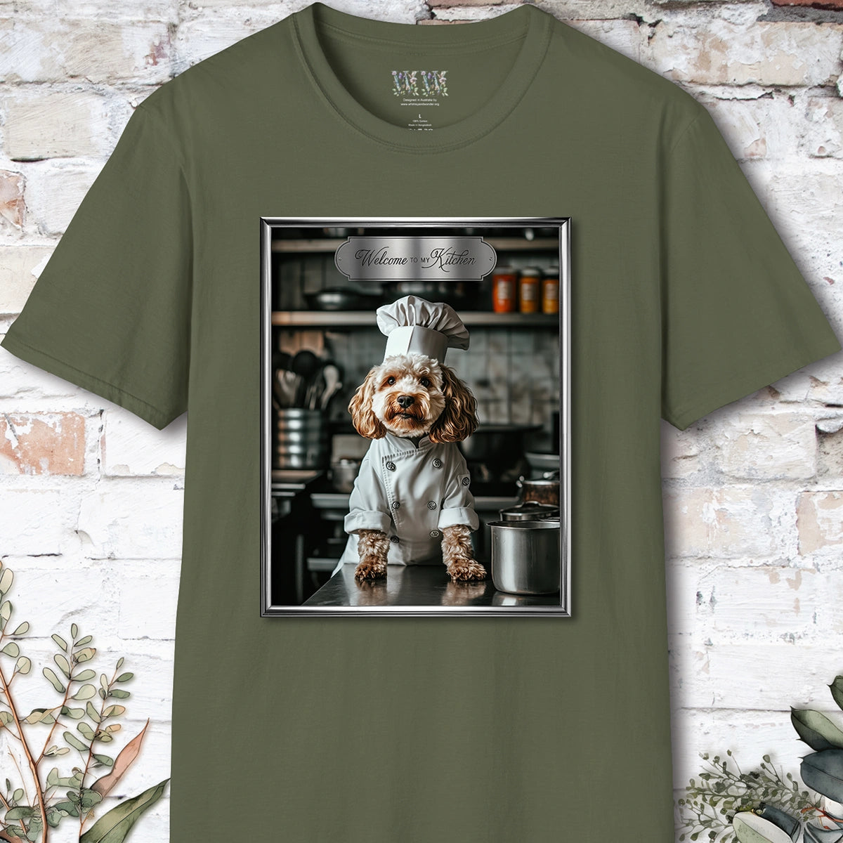 Cavoodle/Cavapoo Chef Unisex T shirt