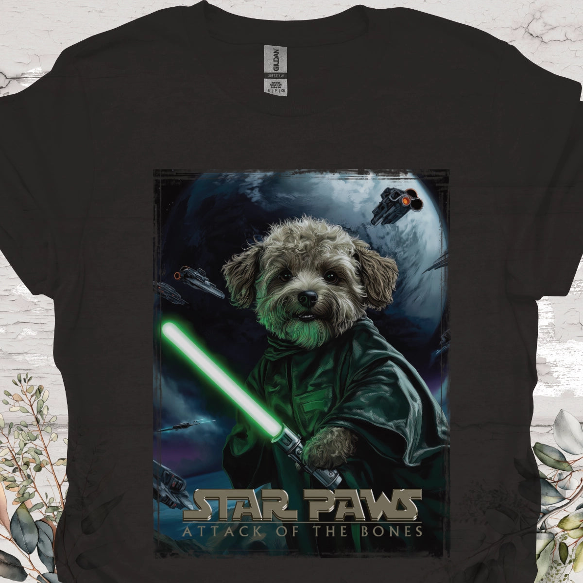 Cavoodle/Cavapoo Star Paws Unisex T shirt