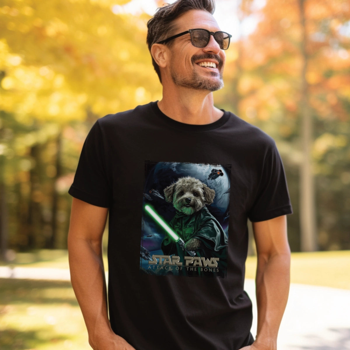Cavoodle/Cavapoo Star Paws Unisex T shirt