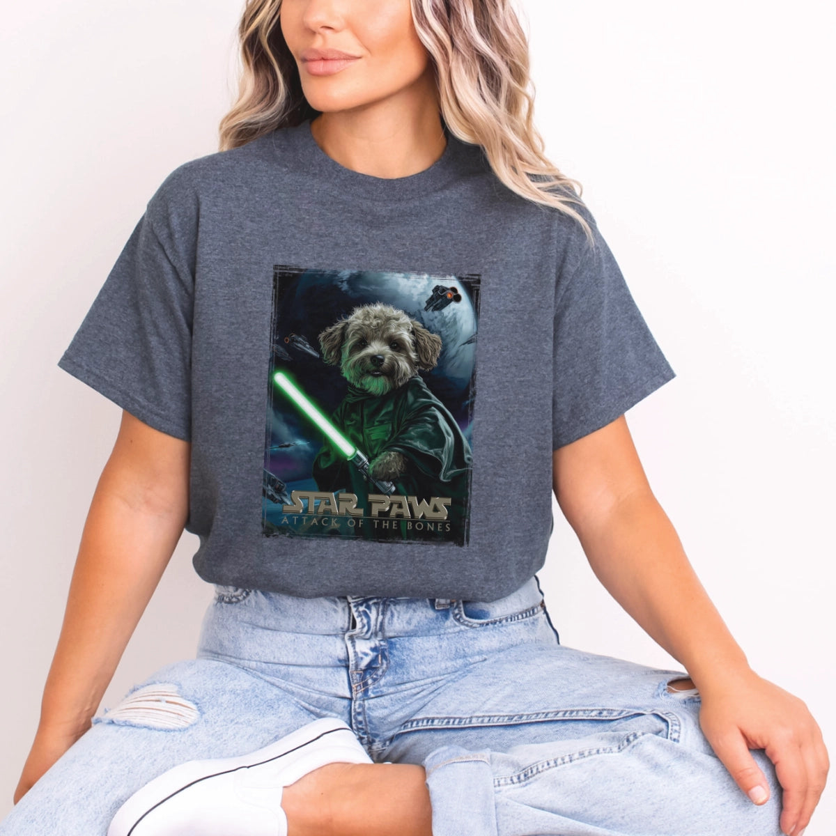 Cavoodle/Cavapoo Star Paws Unisex T shirt