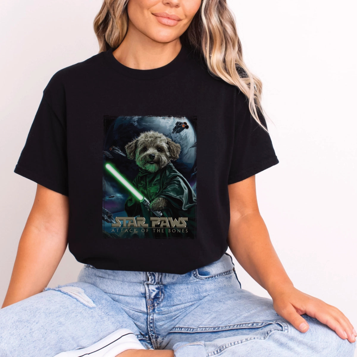 Cavoodle/Cavapoo Star Paws Unisex T shirt