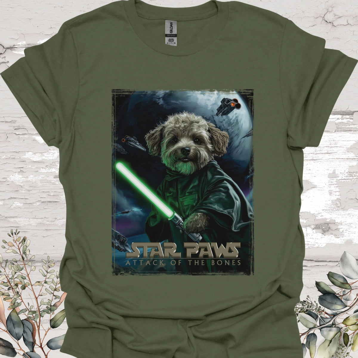 Cavoodle/Cavapoo Star Paws Unisex T shirt