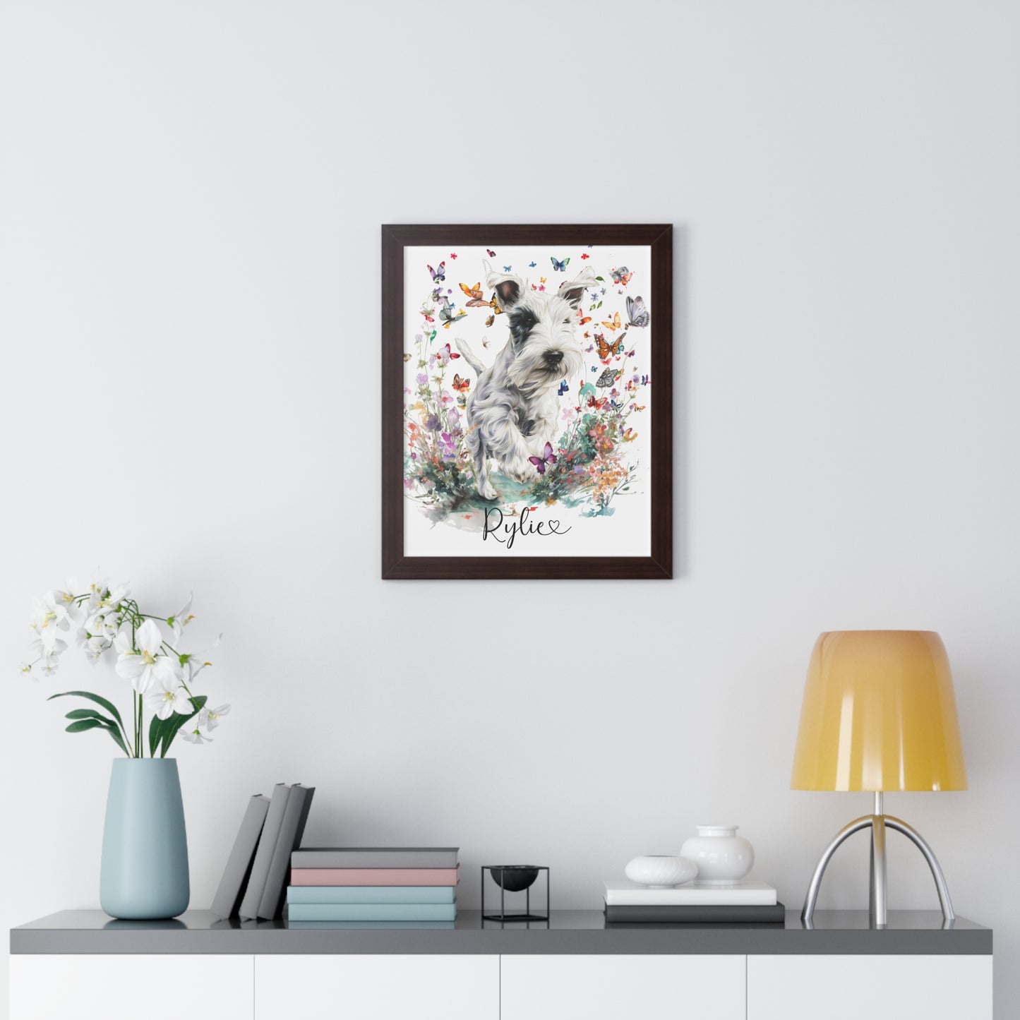 WALL ART - ANY DESIGN Personalised Framed Poster