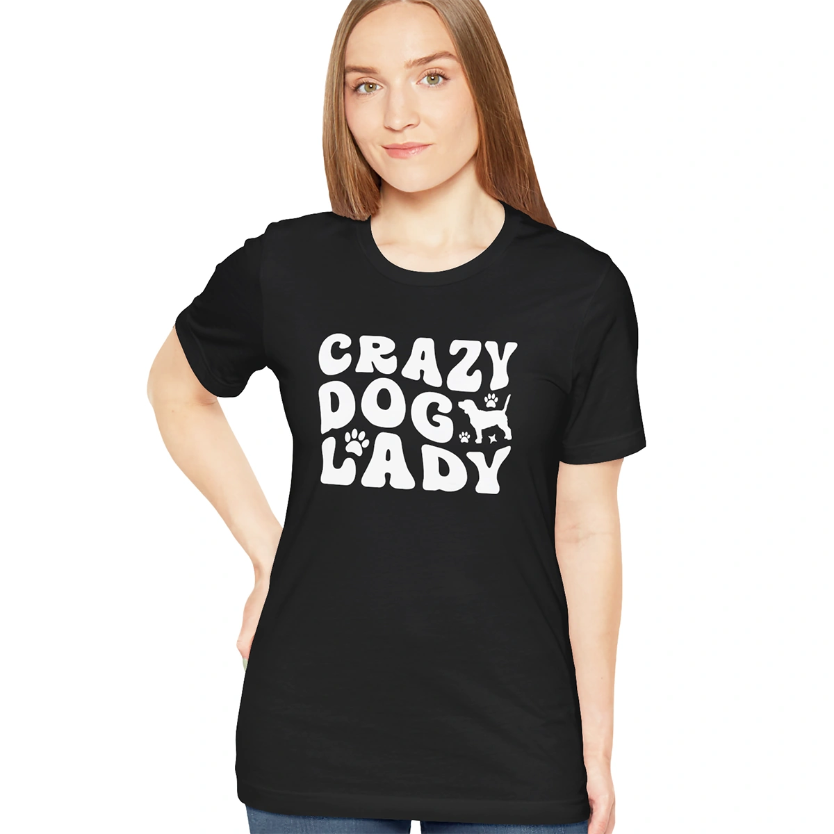Crazy Dog Lady, Unisex T shirt