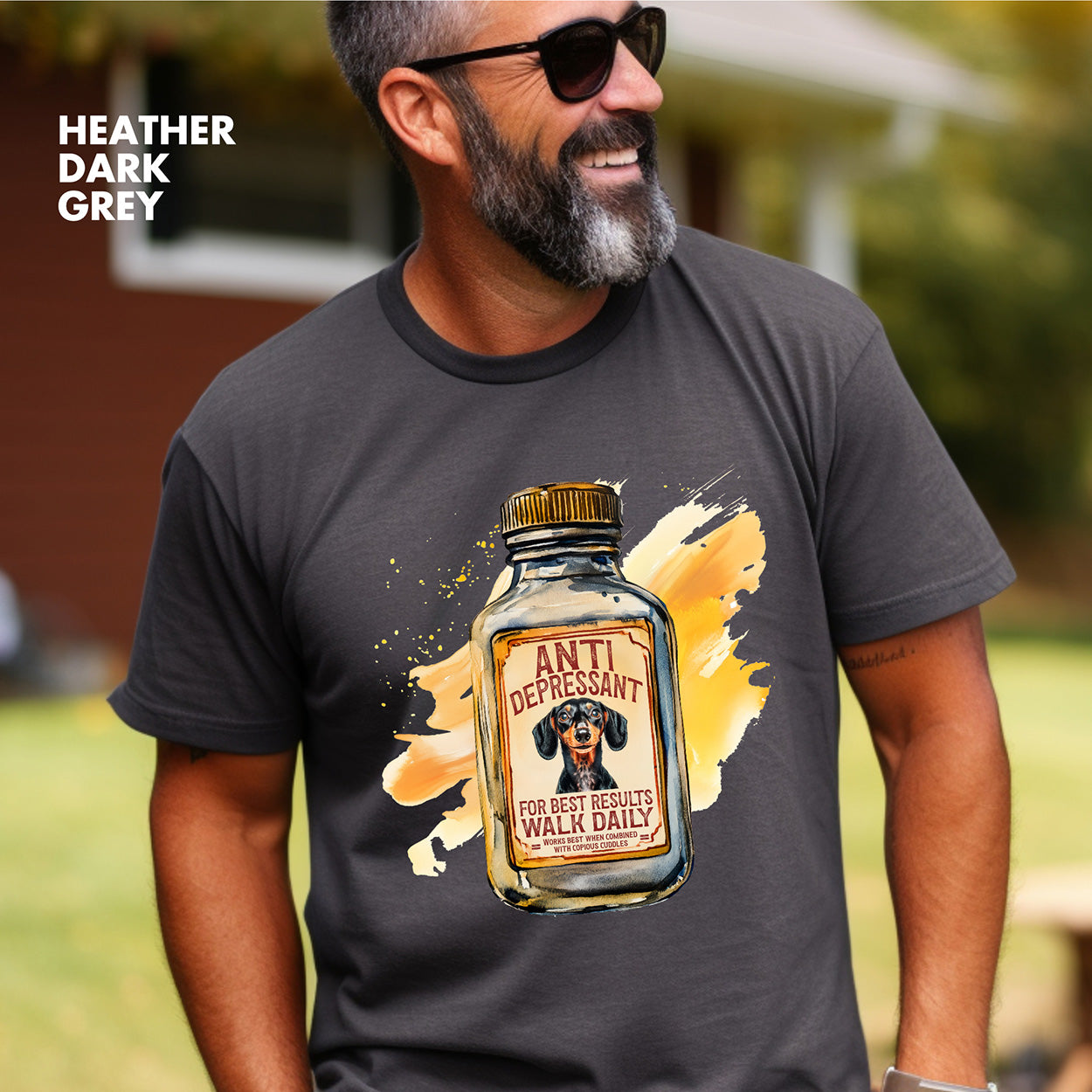 Dachshund Antidepressant T shirt