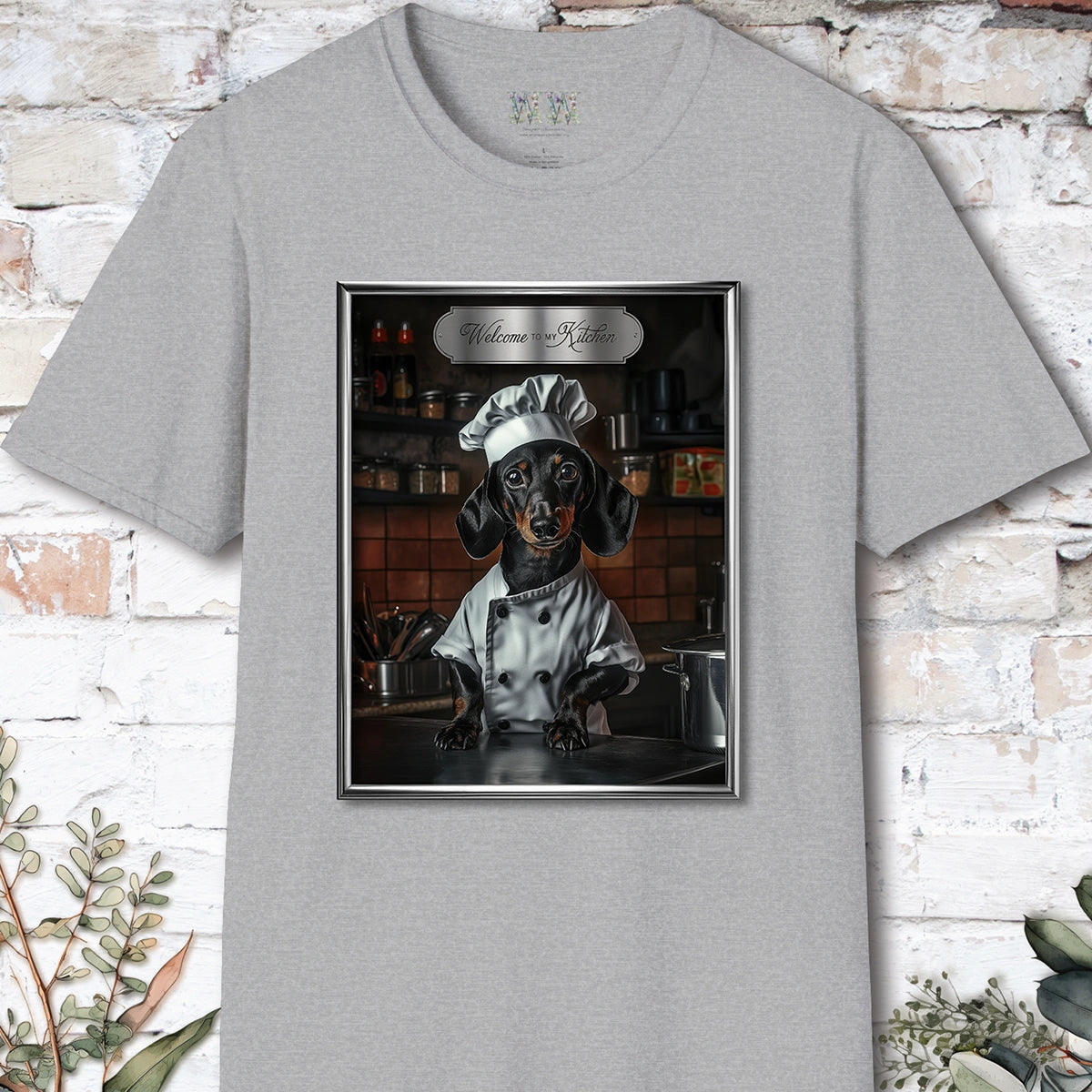 Dachshund #1 Chef Unisex T shirt