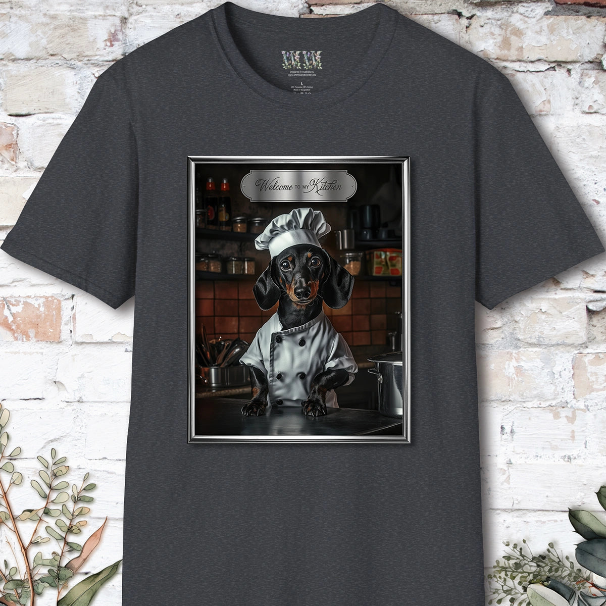 Dachshund #1 Chef Unisex T shirt