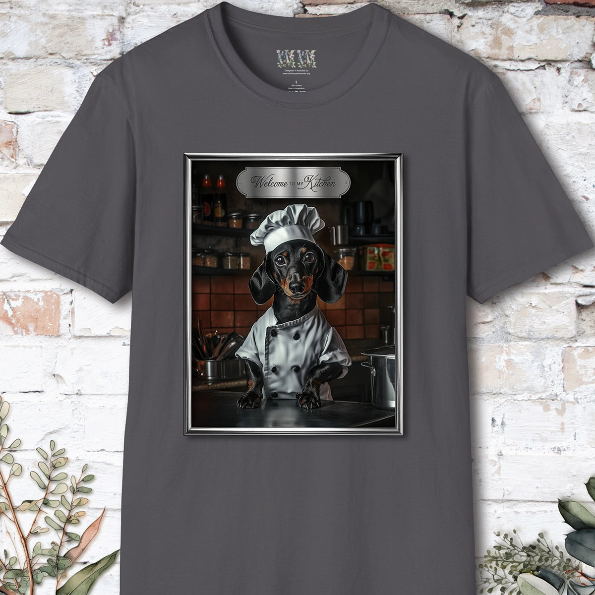 Dachshund #1 Chef Unisex T shirt