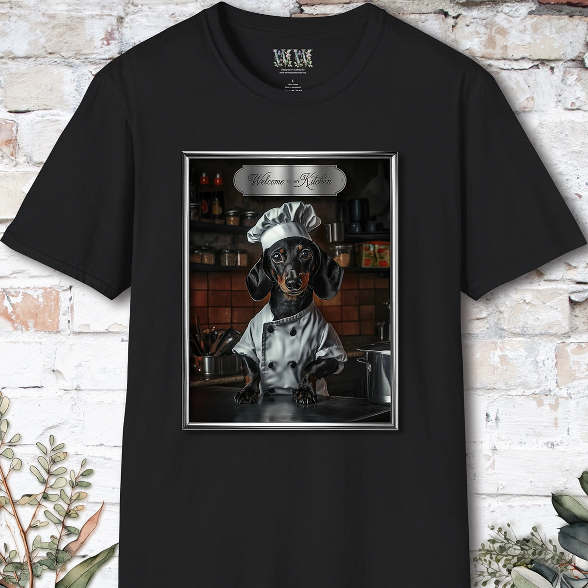 Dachshund #1 Chef Unisex T shirt