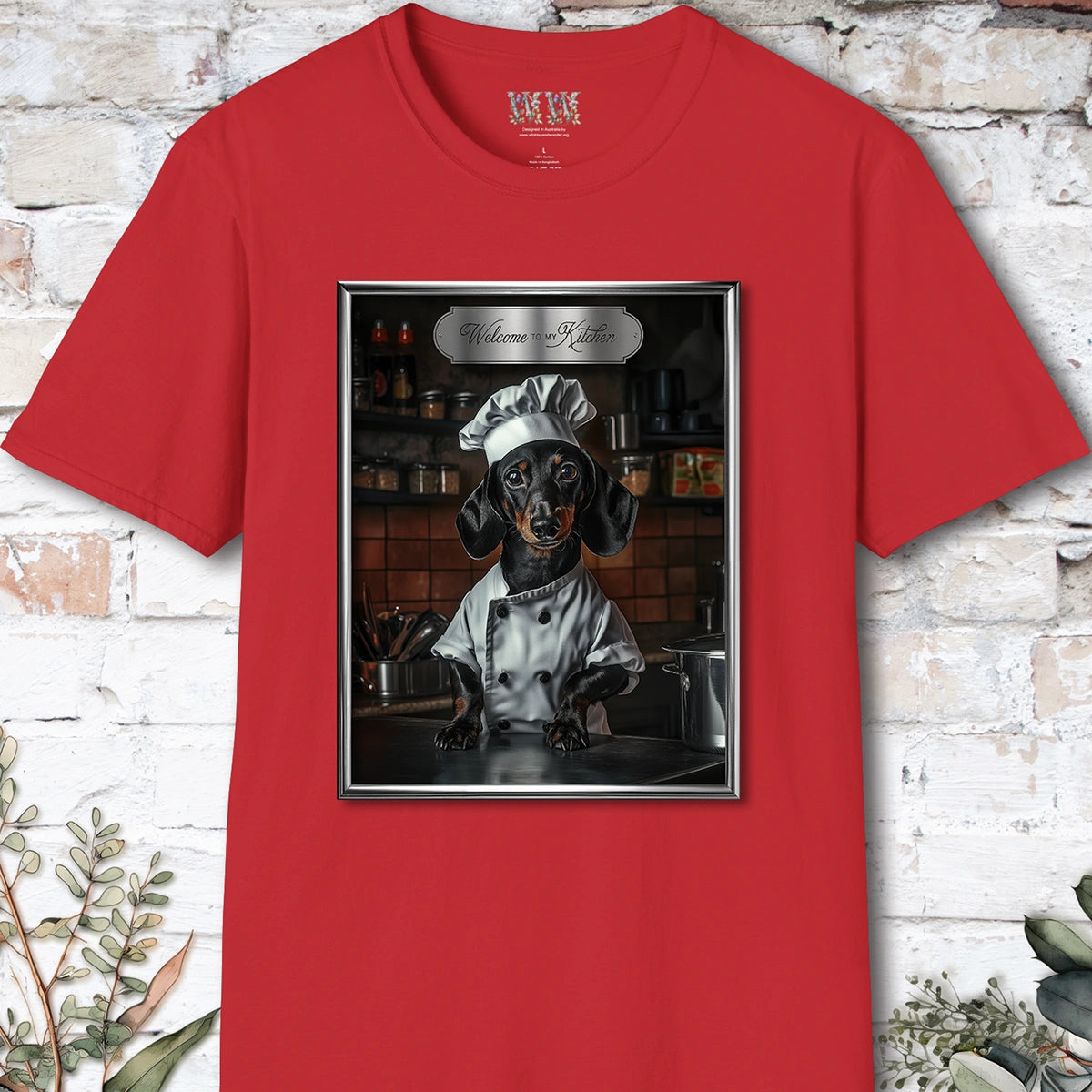 Dachshund #1 Chef Unisex T shirt