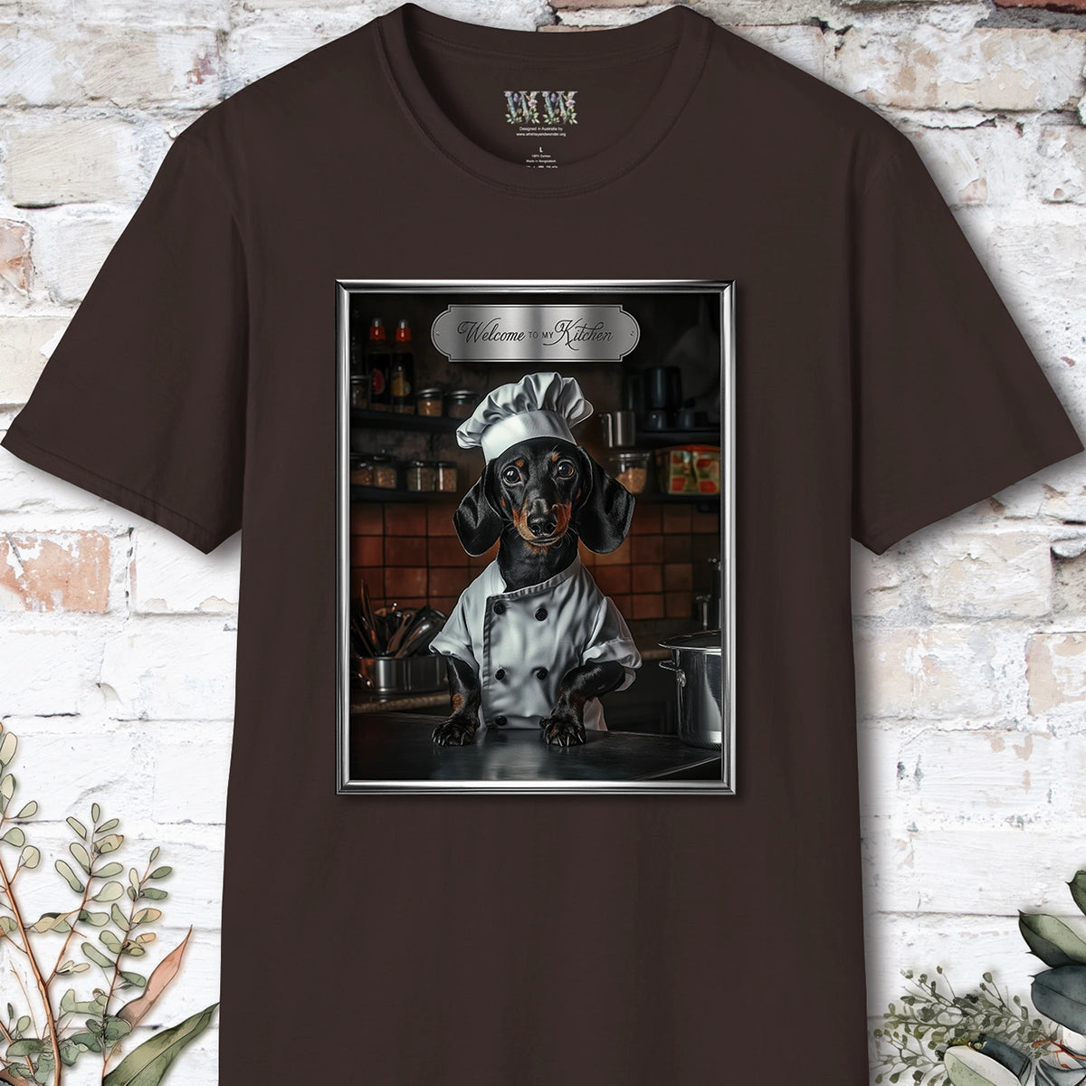 Dachshund #1 Chef Unisex T shirt
