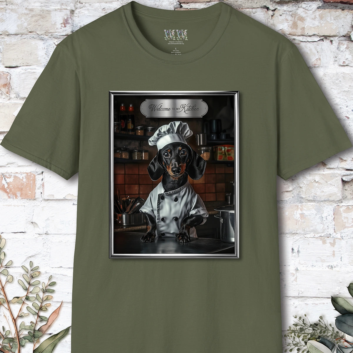 Dachshund #1 Chef Unisex T shirt