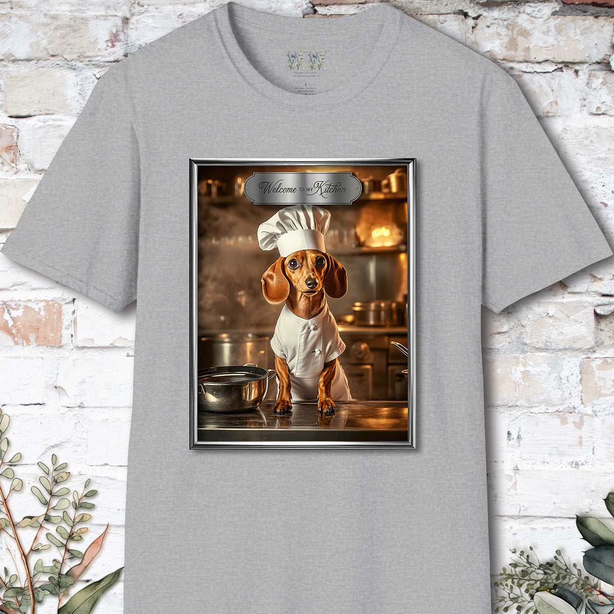 Dachshund #2 Chef Unisex T shirt