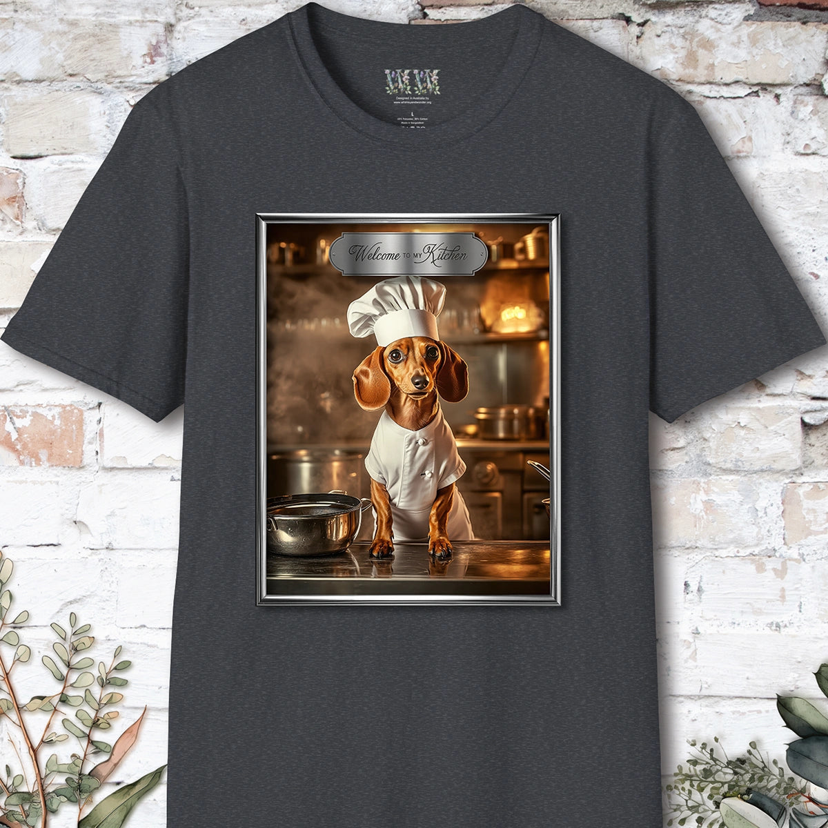 Dachshund #2 Chef Unisex T shirt