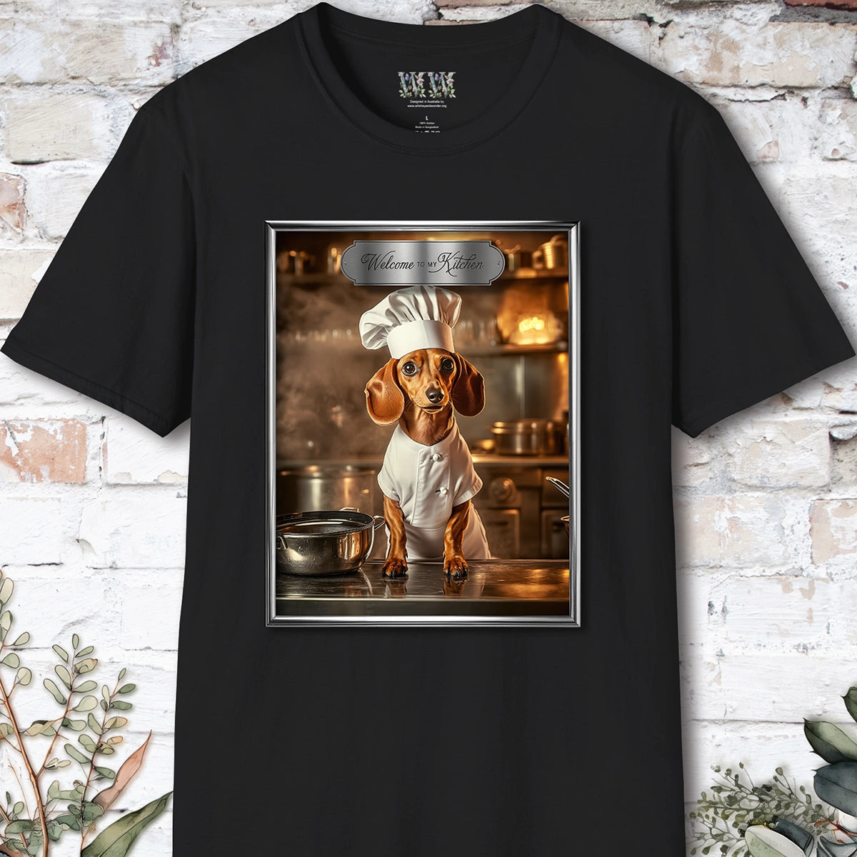 Dachshund #2 Chef Unisex T shirt