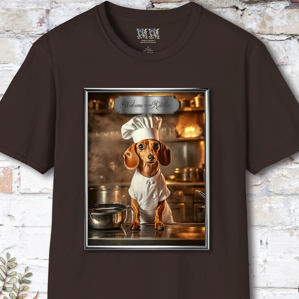 Dachshund #2 Chef Unisex T shirt