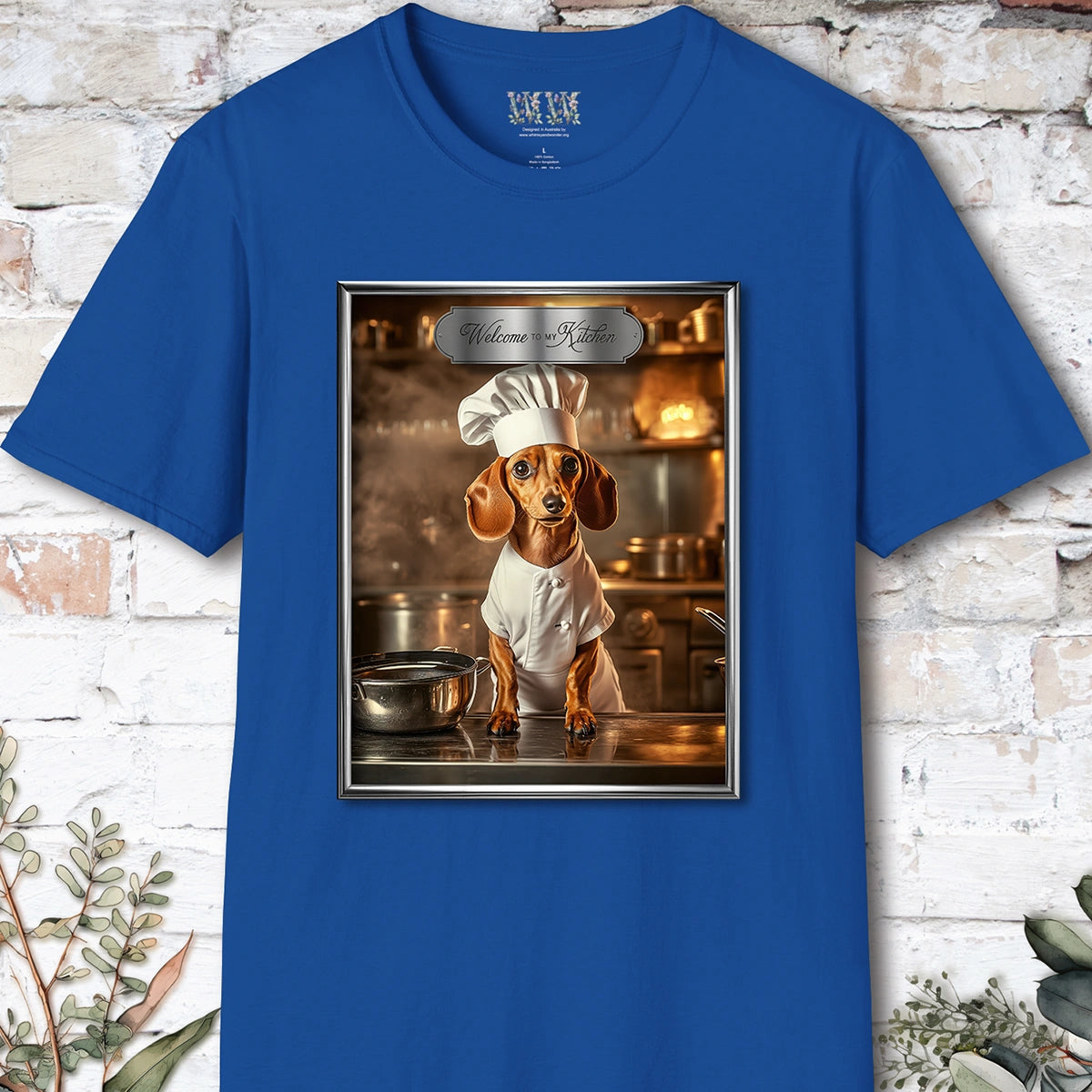 Dachshund #2 Chef Unisex T shirt