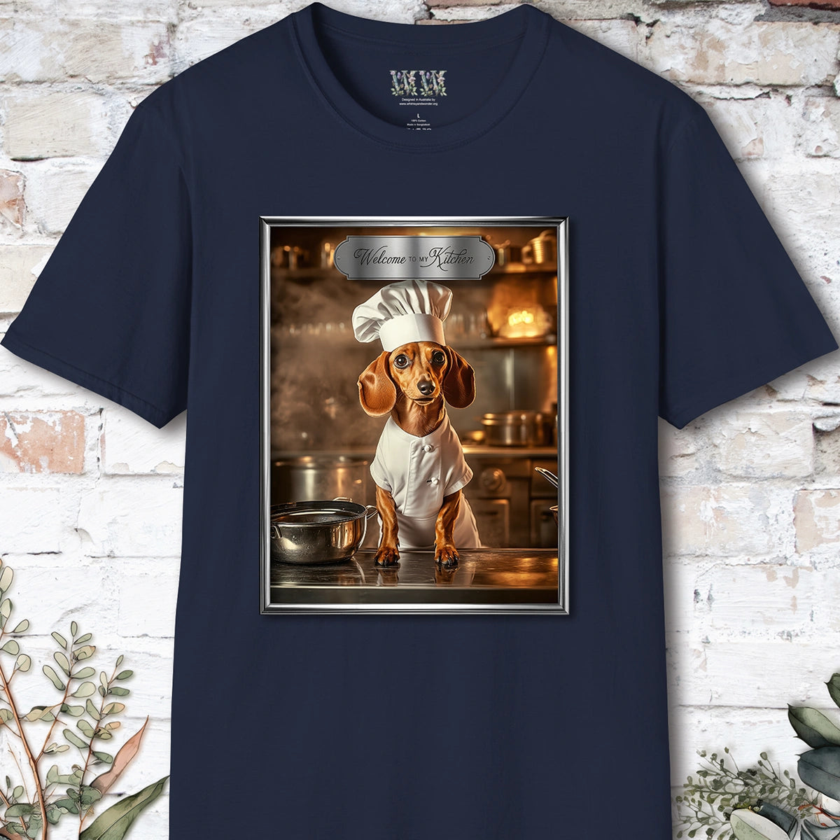 Dachshund #2 Chef Unisex T shirt