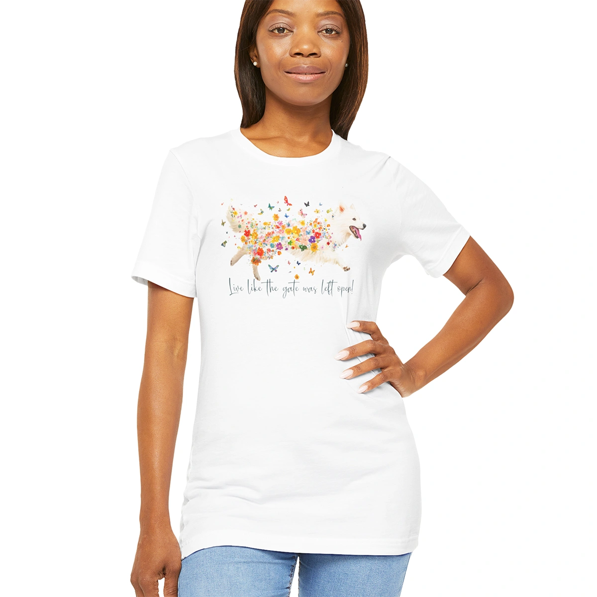 Finnish Lapphund #1 - Live like the gate was left open T shirt