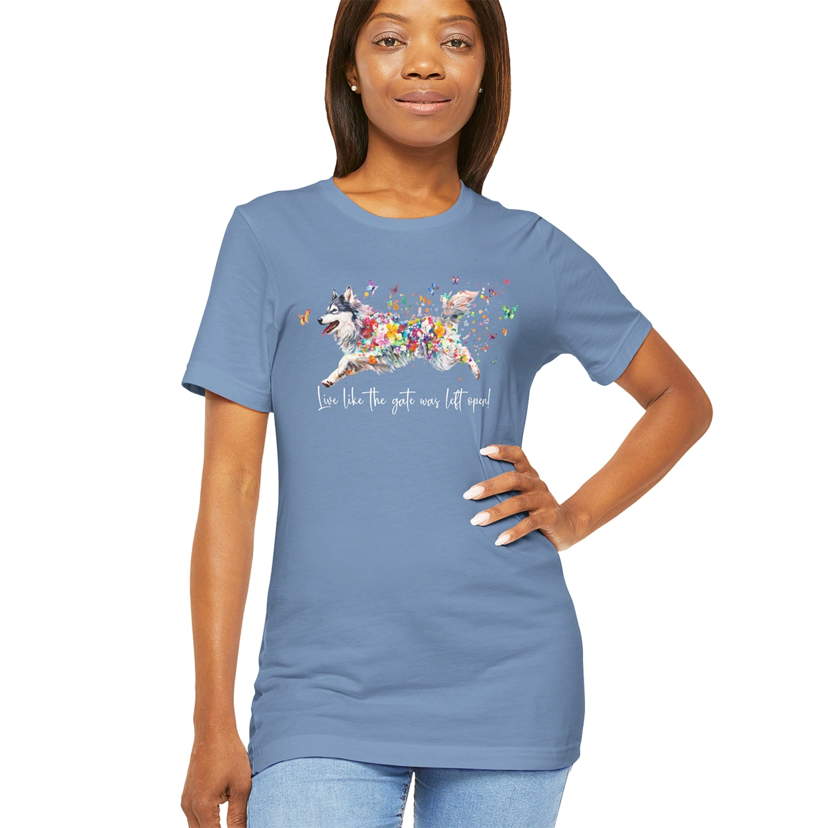 Finnish Lapphund #2 - Live like the gate was left open T shirt