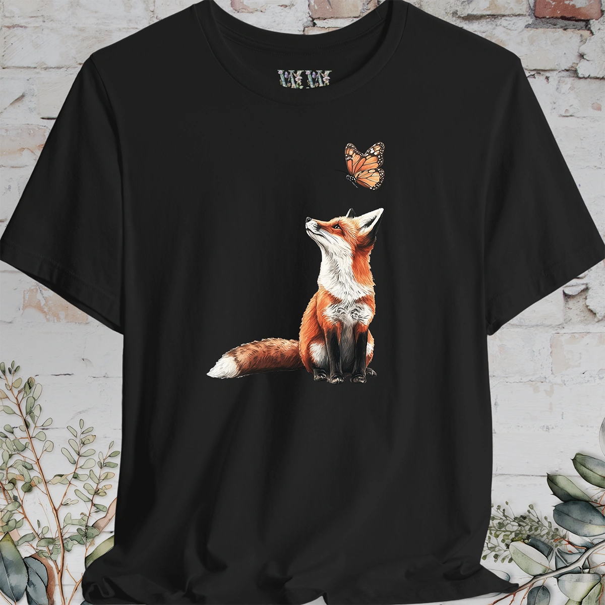 Fox & Butterfly T-Shirt