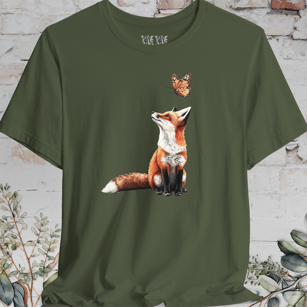 Fox & Butterfly T-Shirt