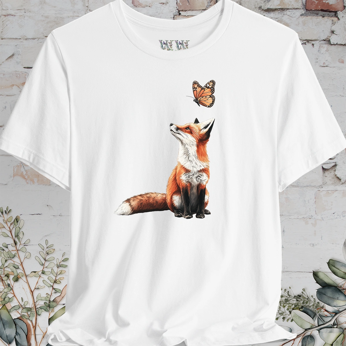 Fox & Butterfly T-Shirt
