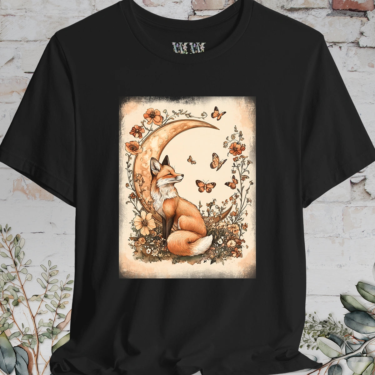 Fox & Moon #5 T-Shirt