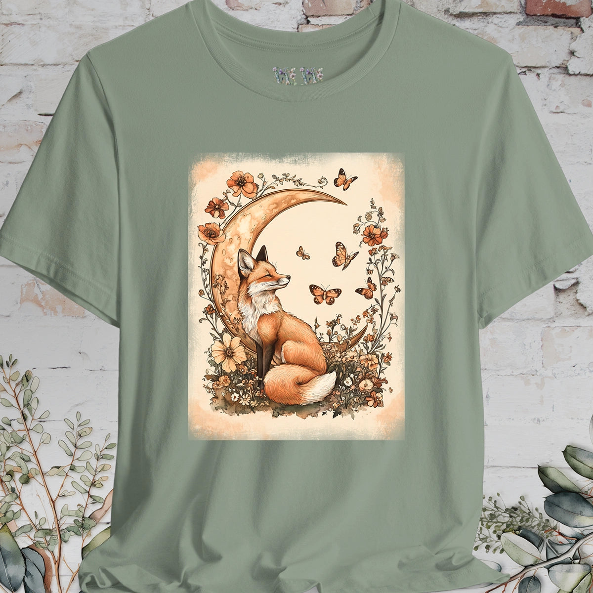 Fox & Moon #5 T-Shirt
