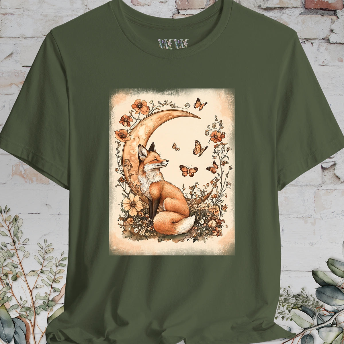 Fox & Moon #5 T-Shirt