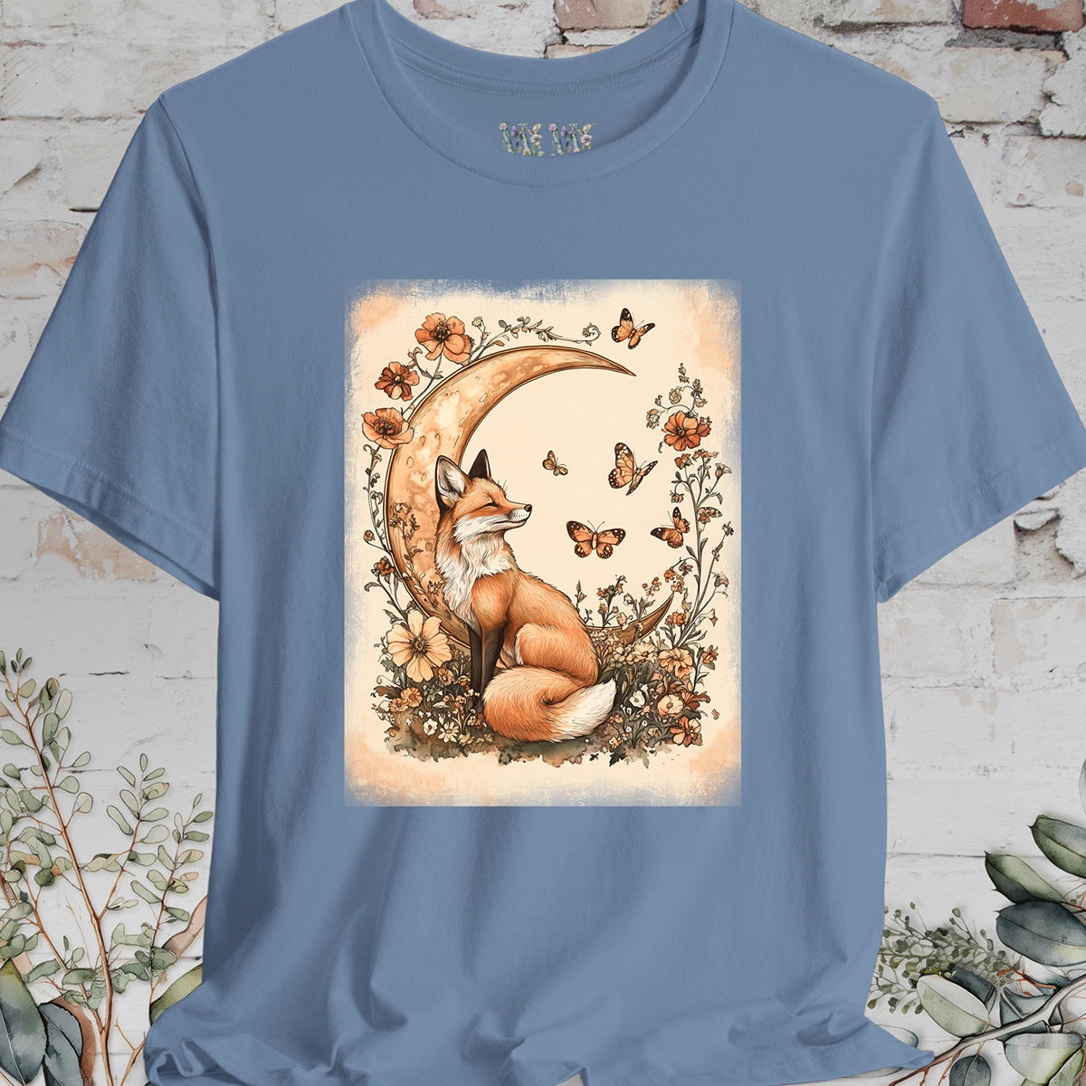 Fox & Moon #5 T-Shirt