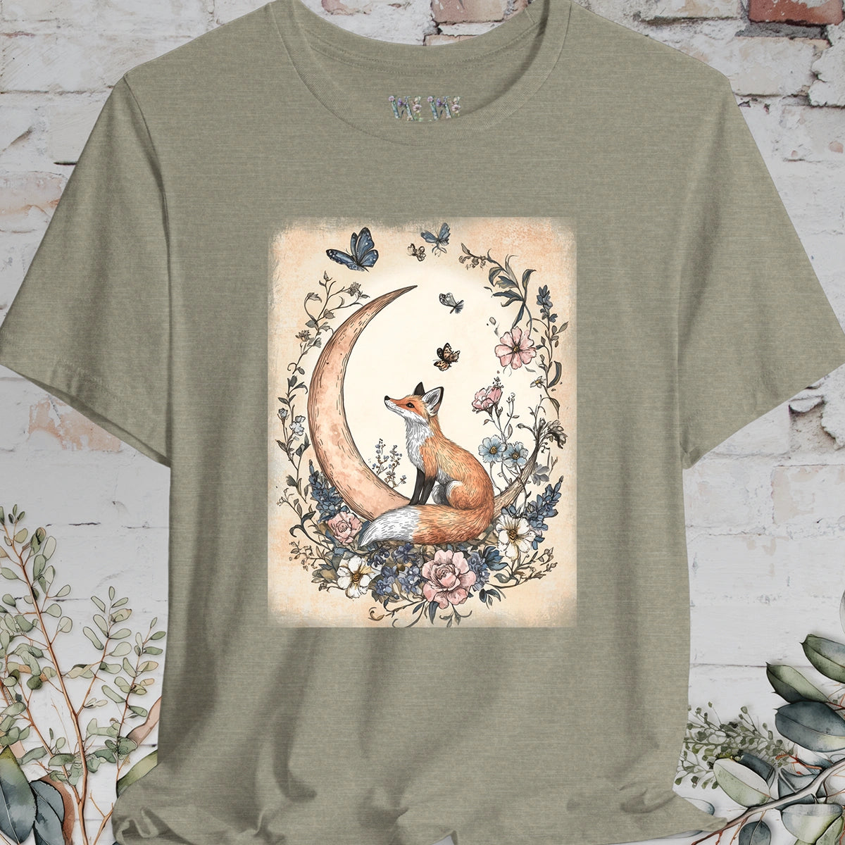 Fox & Moon #6 T-Shirt