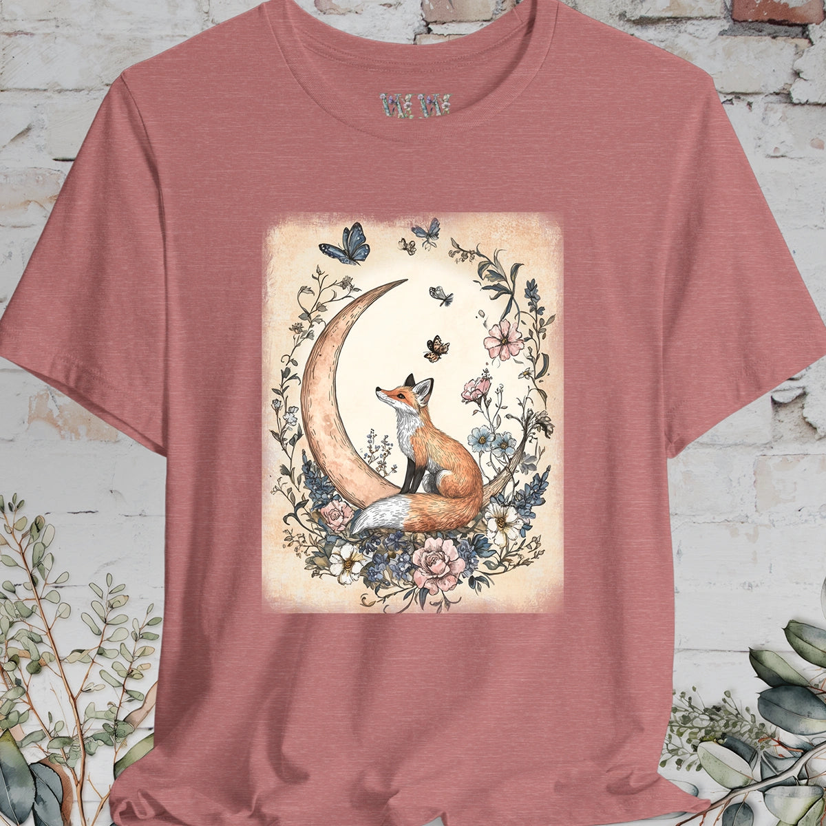 Fox & Moon #6 T-Shirt