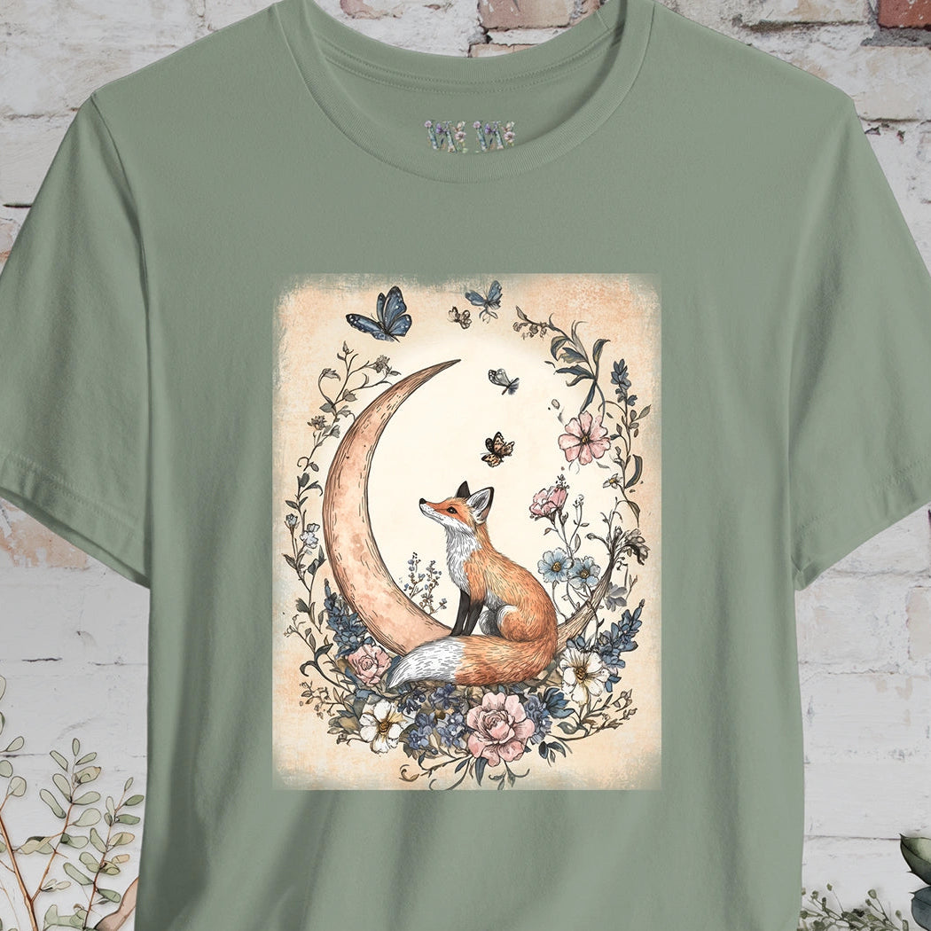 Fox & Moon #6 T-Shirt