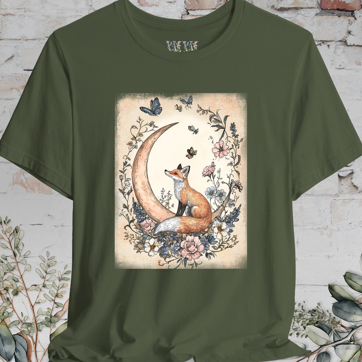 Fox & Moon #6 T-Shirt