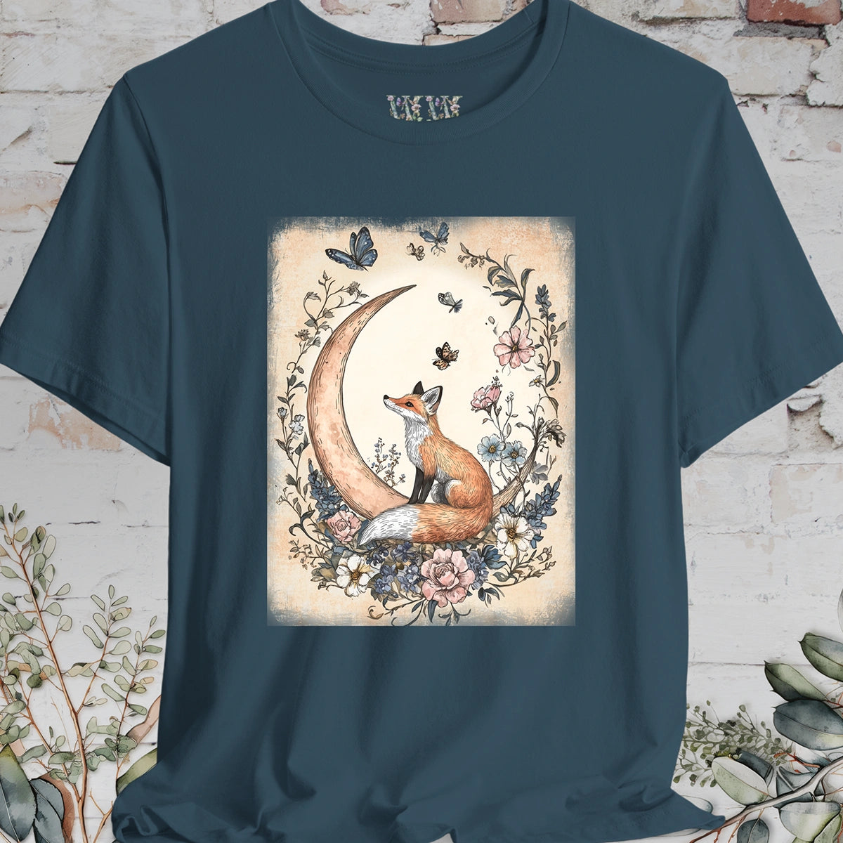 Fox & Moon #6 T-Shirt