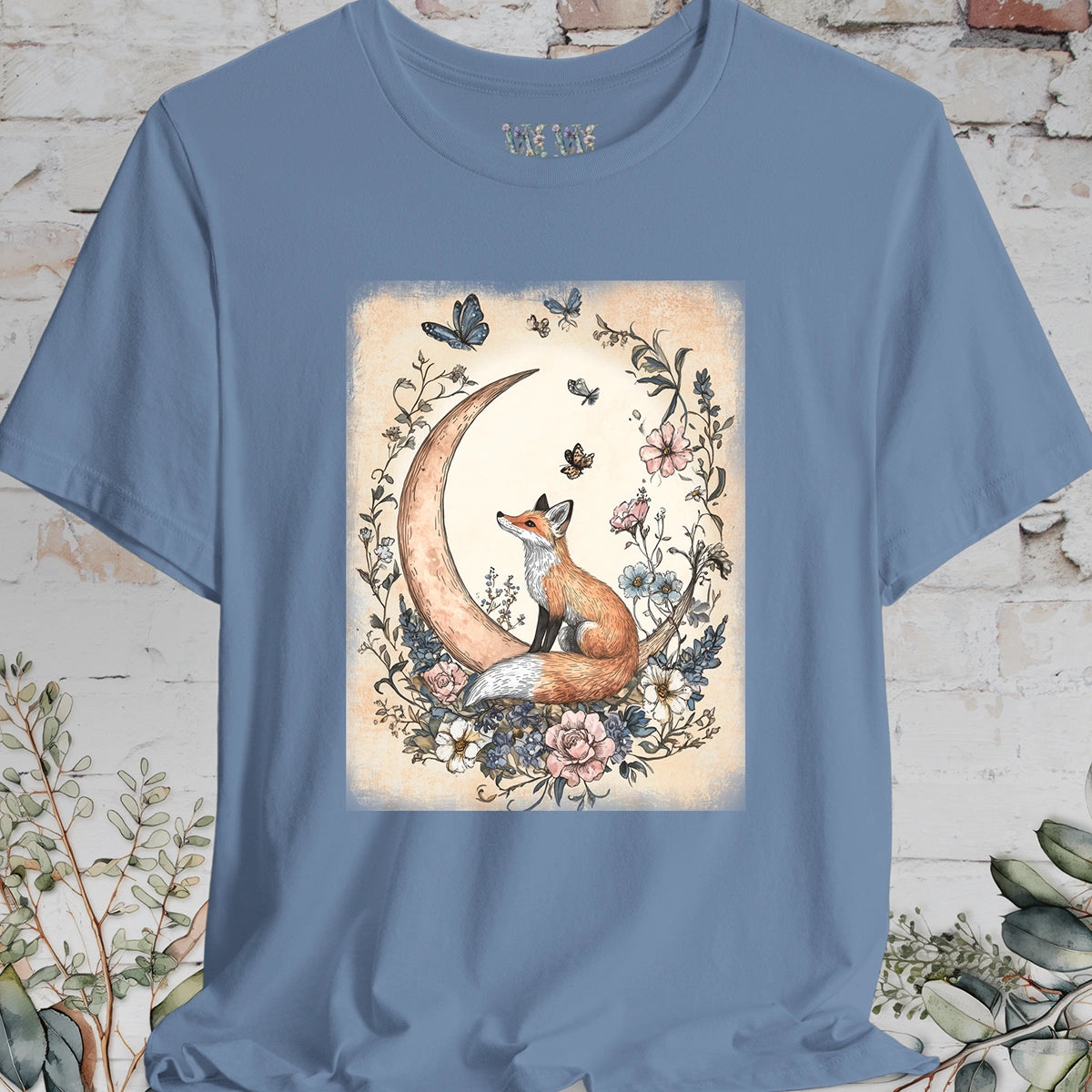 Fox & Moon #6 T-Shirt