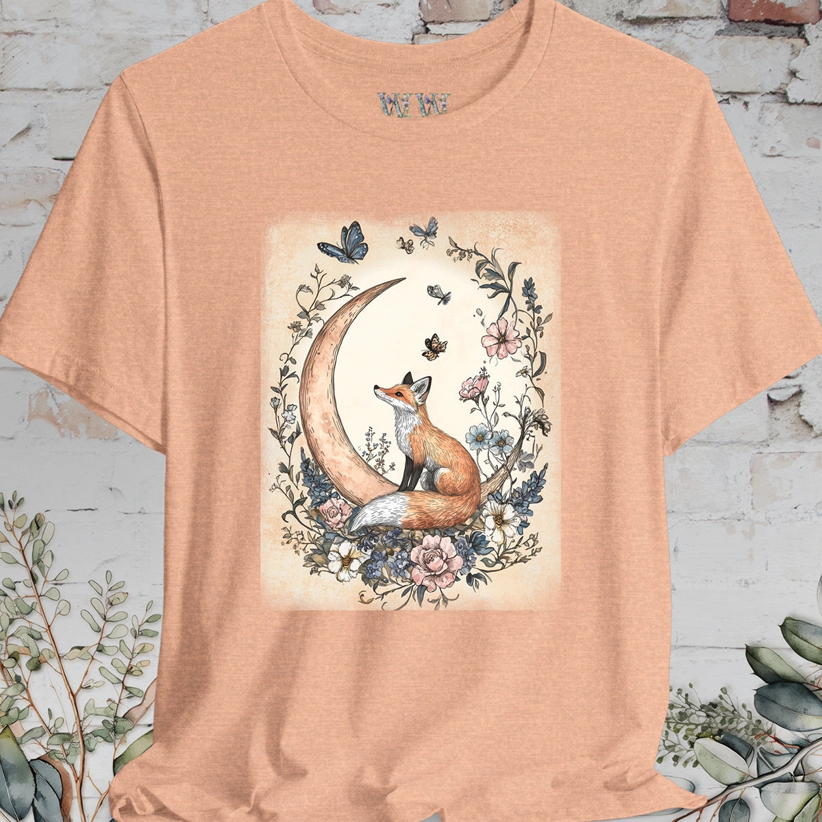 Fox & Moon #6 T-Shirt