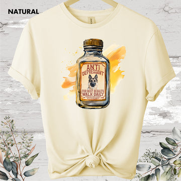German Shepherd Antidepressant T shirt
