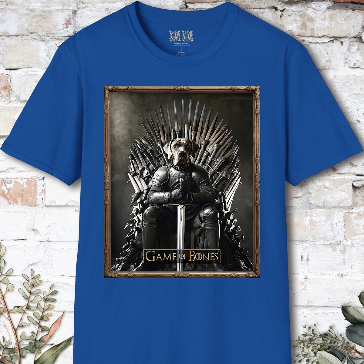 Great Dane, Game of Bones, Unisex T shirt