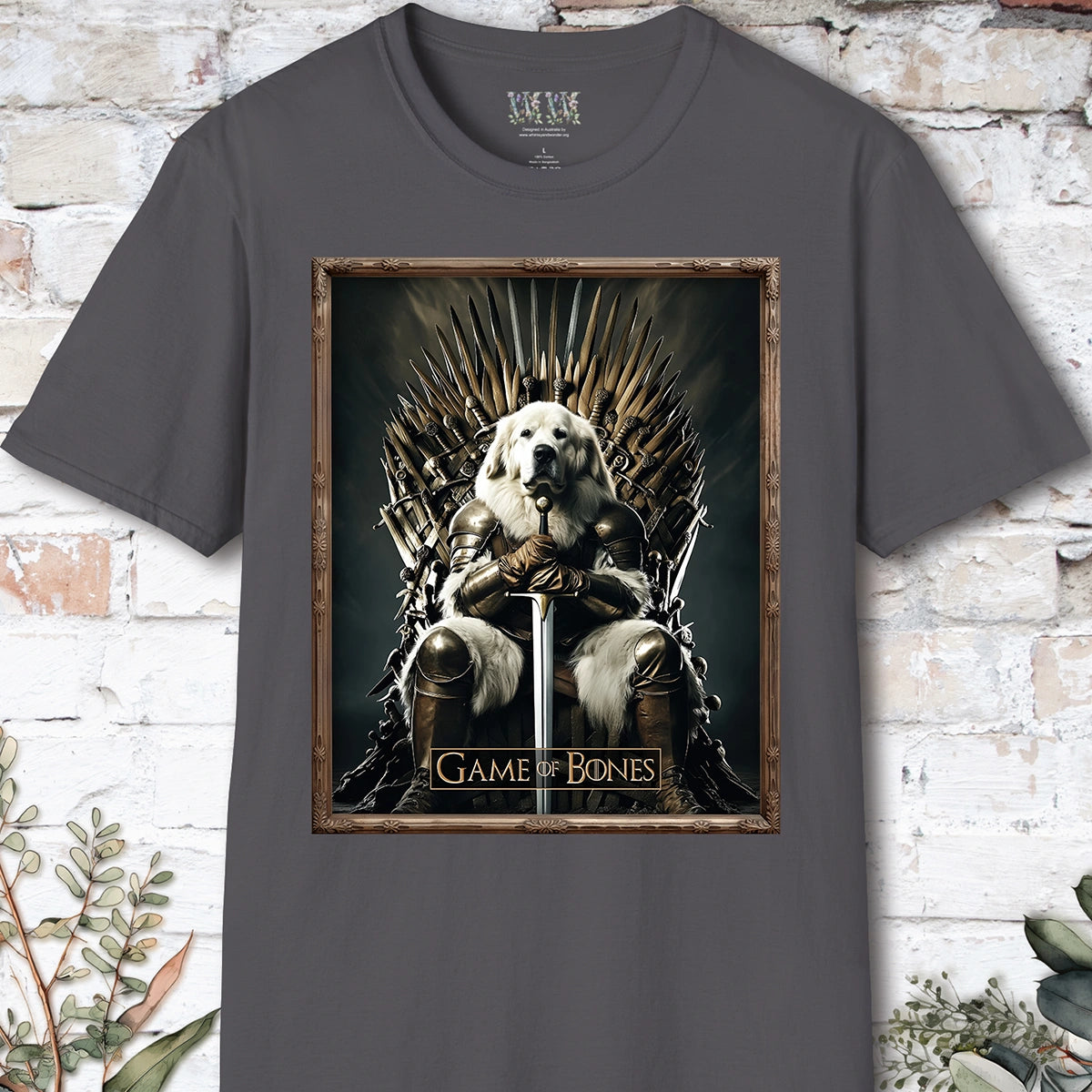 Great Pyrenees, Game of Bones, Unisex T shirt