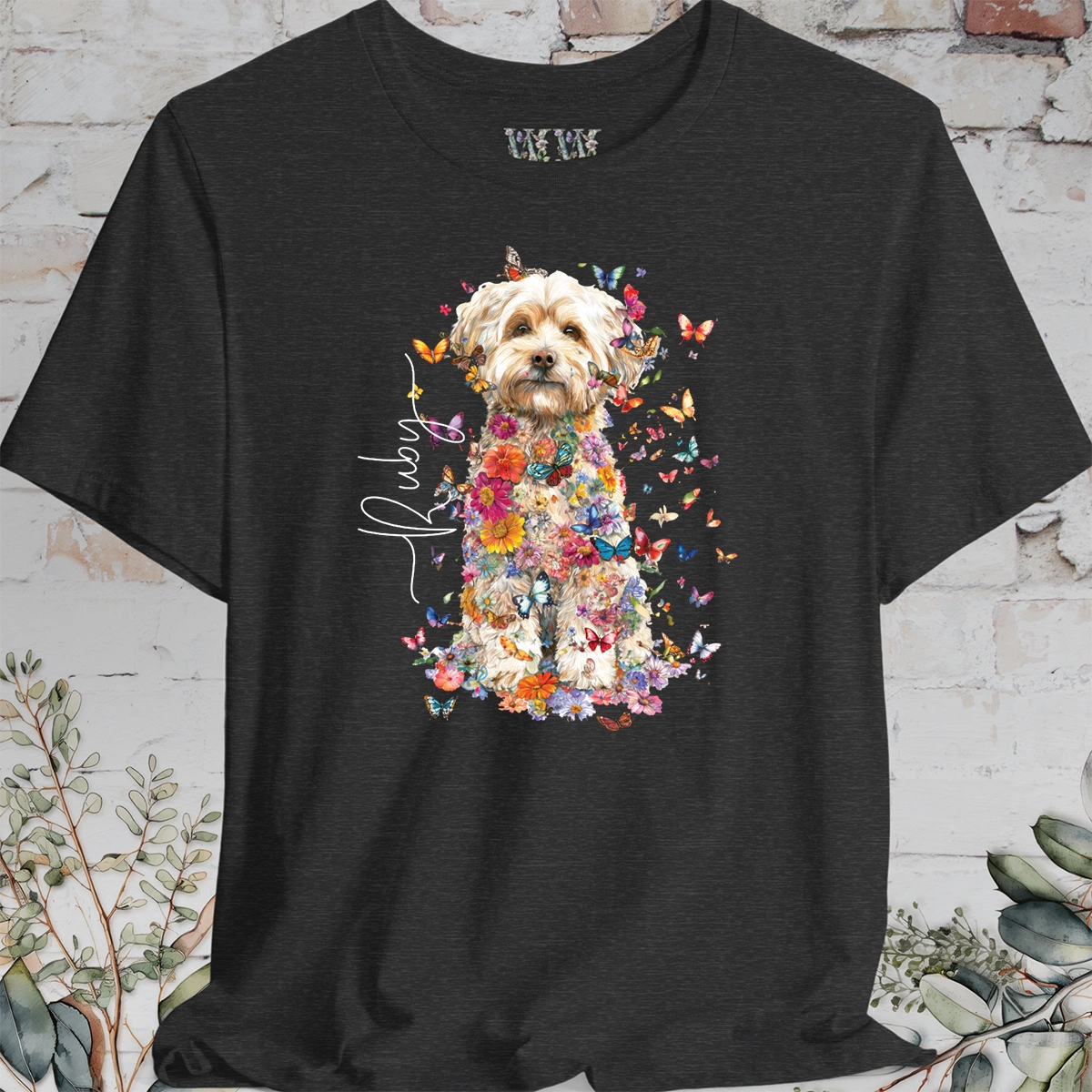 Havanese #5 Floral Personalized T shirt