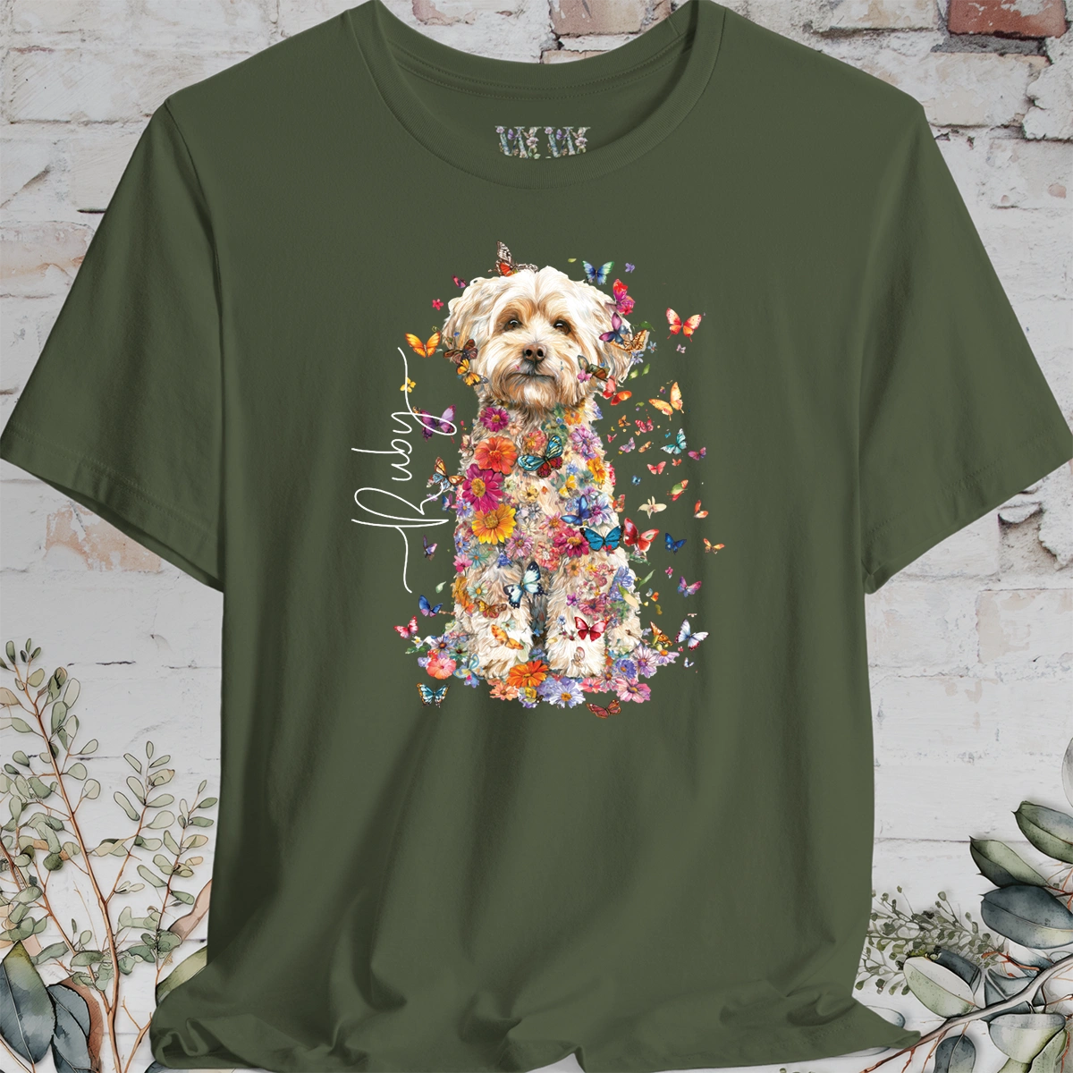 Havanese #5 Floral Personalized T shirt