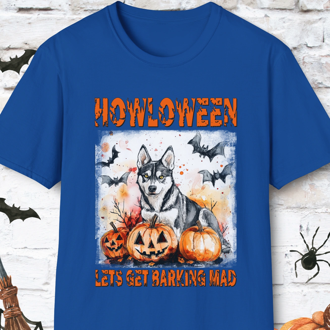 Husky Halloween Unisex T-Shirt
