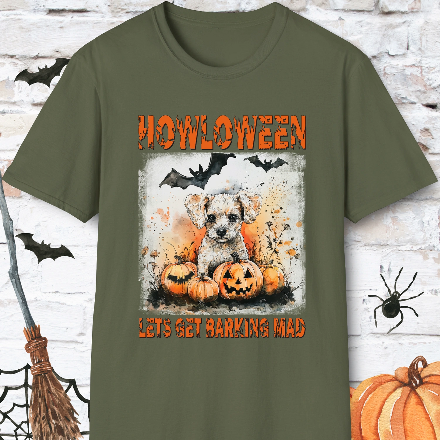 Maltese Halloween Unisex T-Shirt