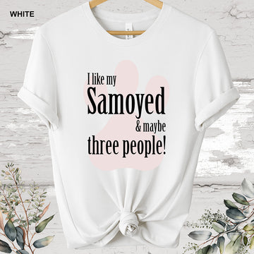 Samoyed 'I like my Samoyed' T shirt