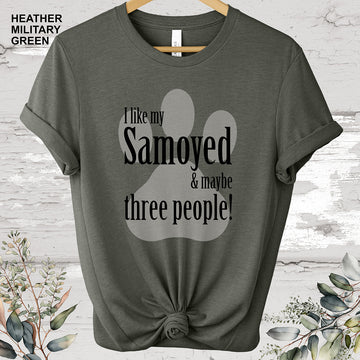 Samoyed 'I like my Samoyed' T shirt